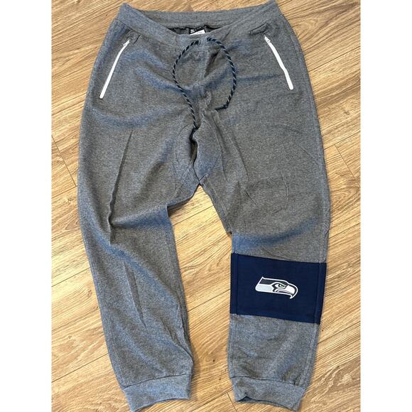 Seattle Seattle Seahawks, Nike x NFL team Casual Sweatpants XL zipper pockets - Picture 1 of 3